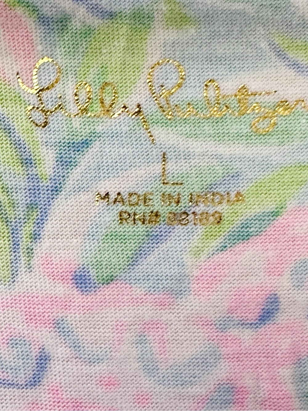 Lily Pulitzer Geanna Swing Mini Dress Size Large Turtle Print Pink Green - Picture 6 of 8